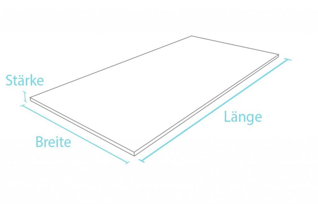 Standardplatte Stärke 2,5 cm - Die Standardplatten Stärke 2,5 cm  -  RecPro Recyclingprodukte GmbH & Co. KG